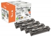 Peach Spar Pack Tonermodule kompatibel zu  HP No. 312X, CF380X, CF381A, CF382A, CF383A