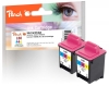 Peach Doppelpack Druckköpfe color kompatibel zu  Lexmark, Compaq No. 60C*2, 17G0060