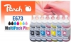 321333 - Peach Spar Pack Plus Tintenpatronen, kompatibel zu T6737 Epson